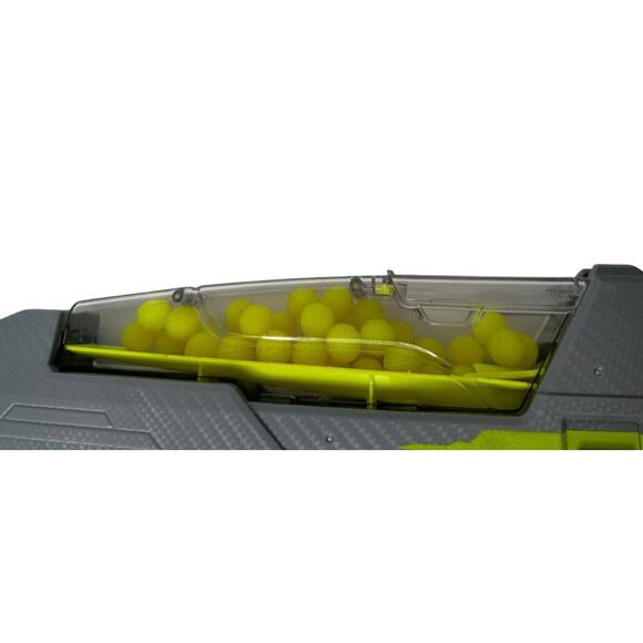 Nerf Hyper Siege-50 Pump-Action Toy Gun Blaster & 2 Reload Canister w/Rounds - Picture 3 of 12